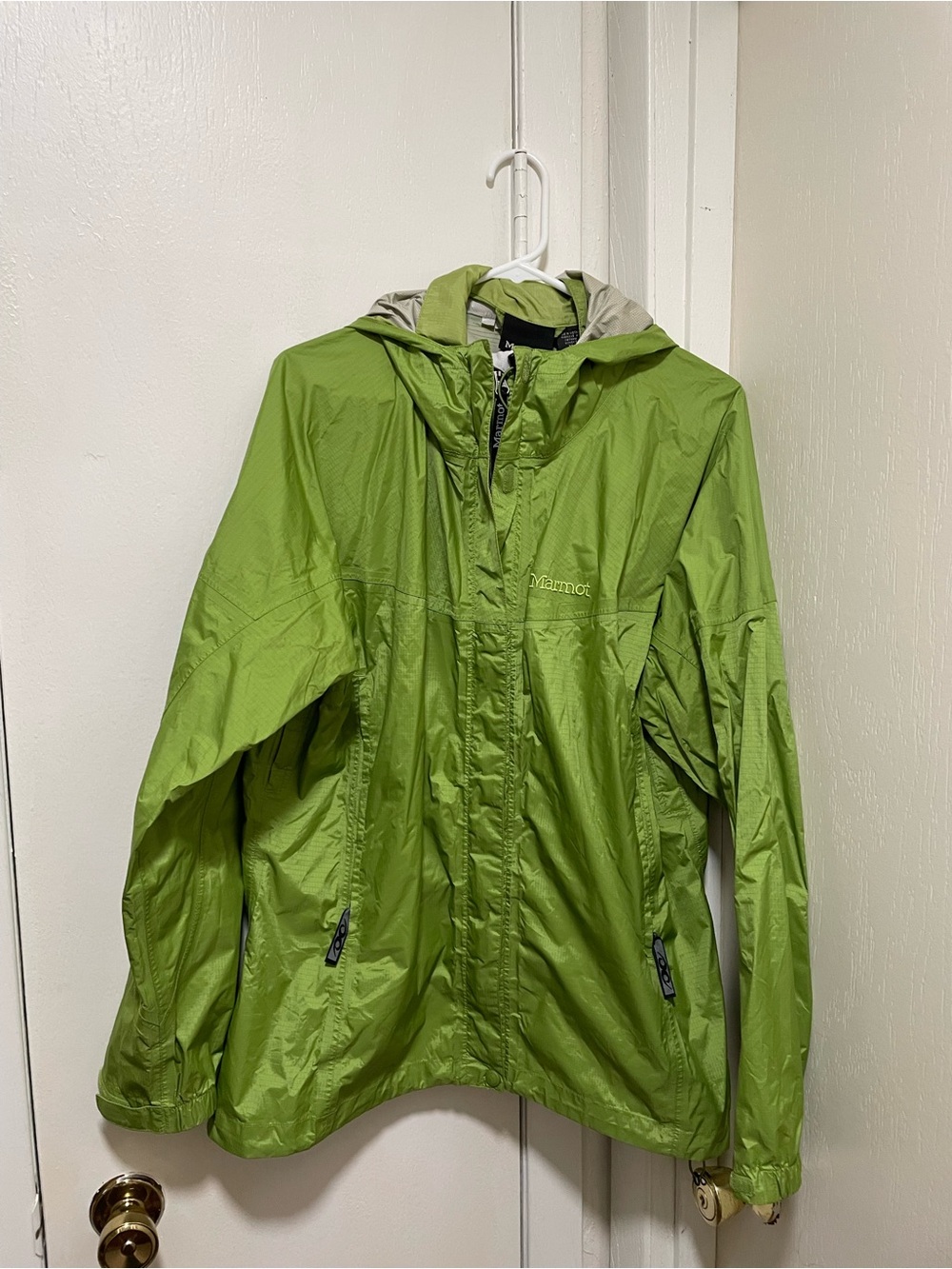 Marmot Lime Green Rain Jacket